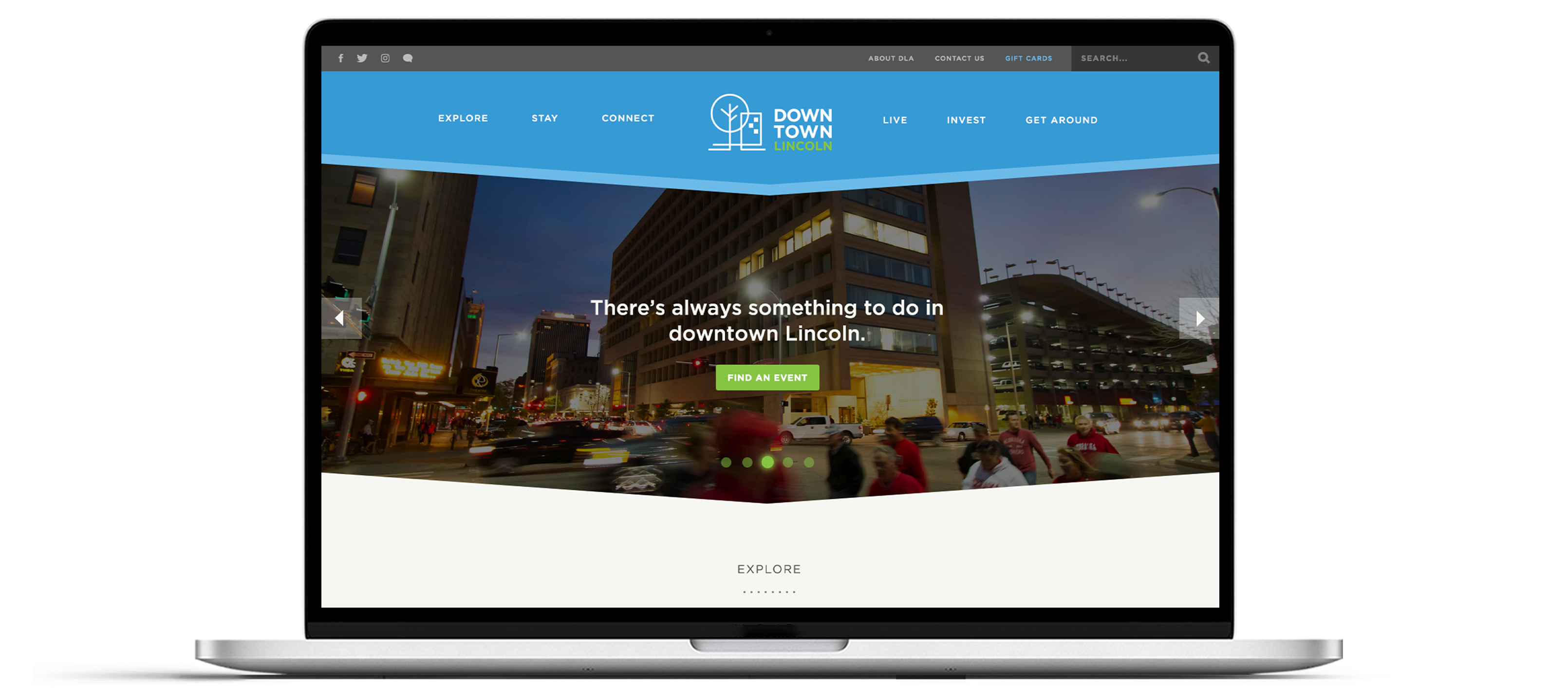 Downtown Lincoln Website